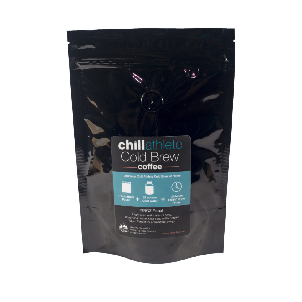 Packaging Design for Chill Athlete Cold Brew Coffee Bag